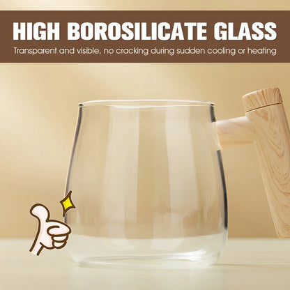Electric Stirring Glass Mug - Self Mixing